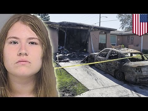 Slender Man crime? Teen girl Lily Marie Hartwell sets house on fire in Port Richey, Florida