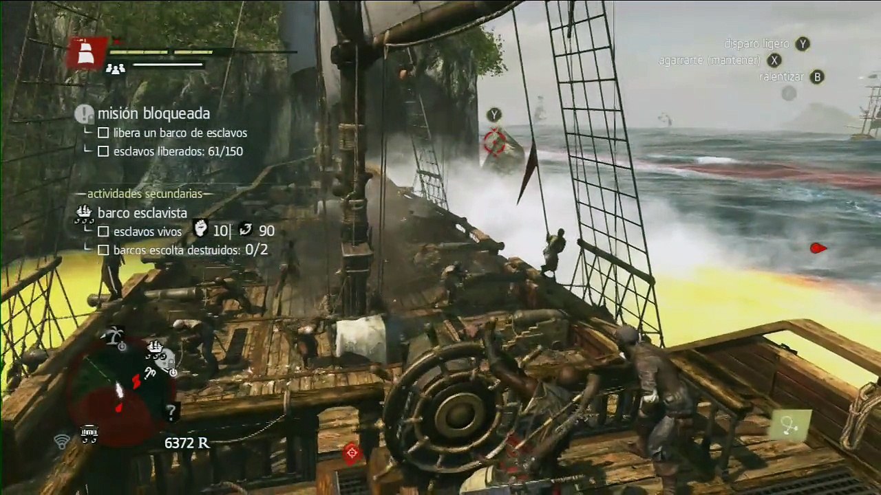 Assassin's Creed Freedom Cry, parte 7, Batallas de barcos de nuevo y liberando la plantacion centro-norte