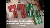 How to make a Li-ion battery for e-bike using dead laptop batteries.