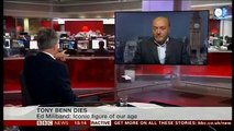 George Galloway on Tony Benn's death - BBC News - 14th March 2014