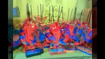 Homem Aranha - Centro de mesa para festa infantil