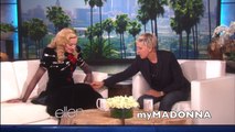 Madonna and Ellen sing 