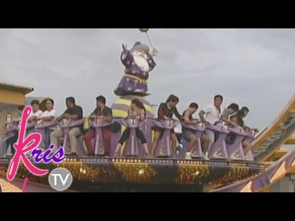 Kris,Bimby,Darla try Disc-O-Magic ride