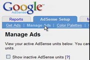 AdSense Anzeigen verwalten