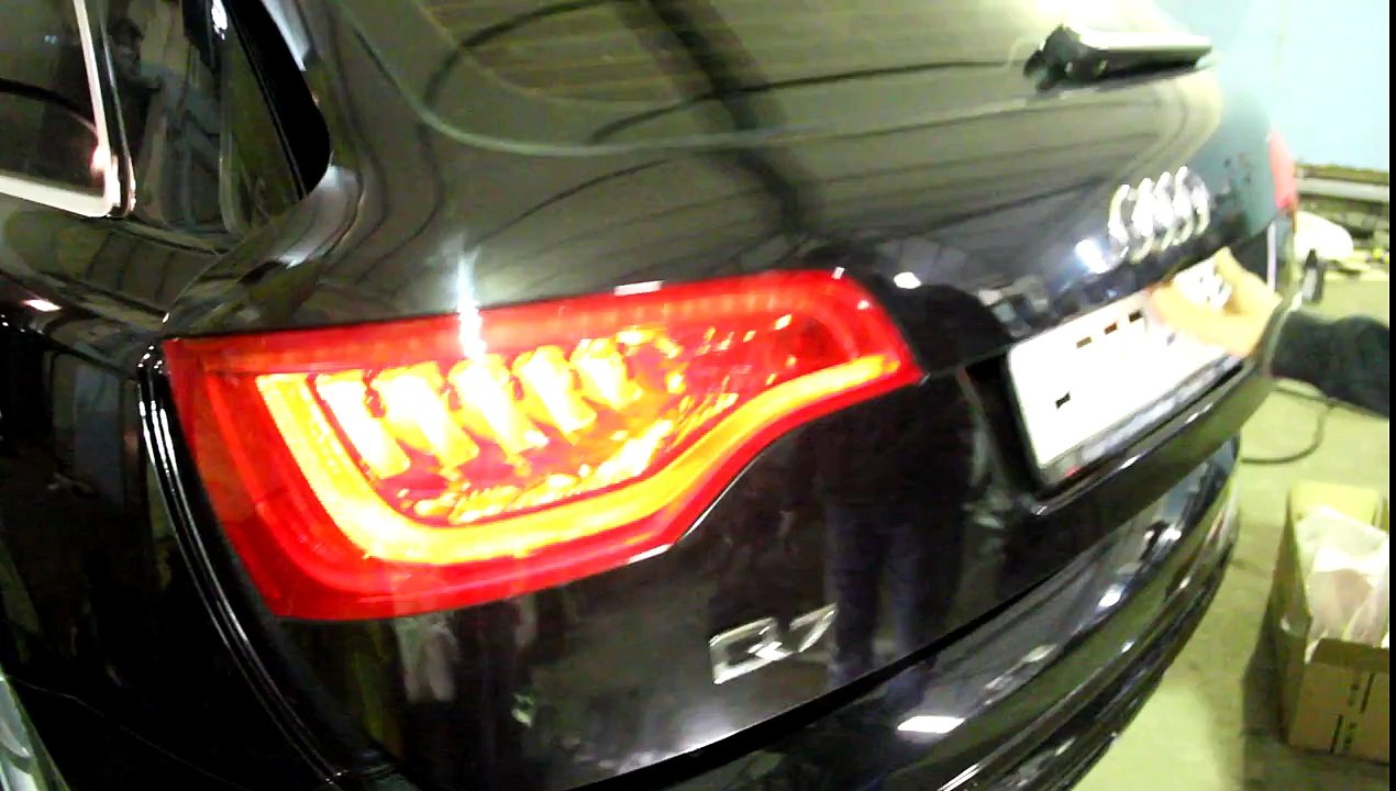 change comfort control unit on audi Q7 for rear light LED