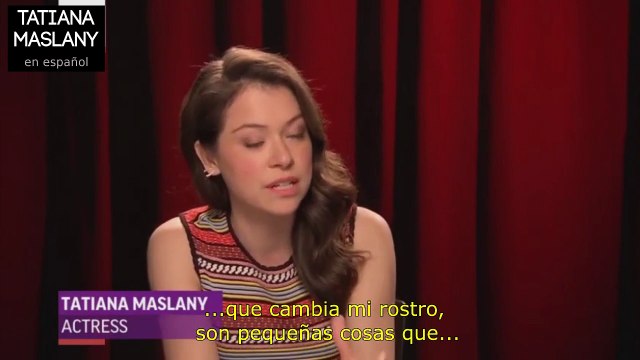 [Subtitulado] Tatiana Maslany habla acerca de la creación de sus personajes en Orphan Black