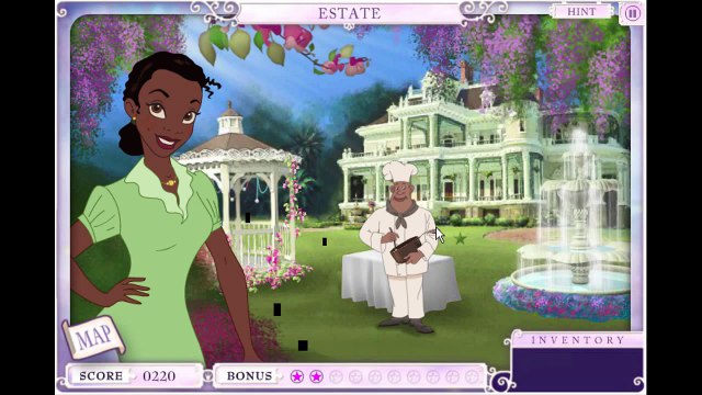 The Princess And The Frog Tiana And The Tiara Disney Animation Cartoon GamePlay