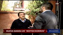 Video revela violento actuar de motociclistas que siguen y asaltan a sus víctimas