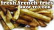 How To Make French Fries Homemade - Electric Oil Deep Fryer Fry Daddy -Fried Potato Spuds Cook Video