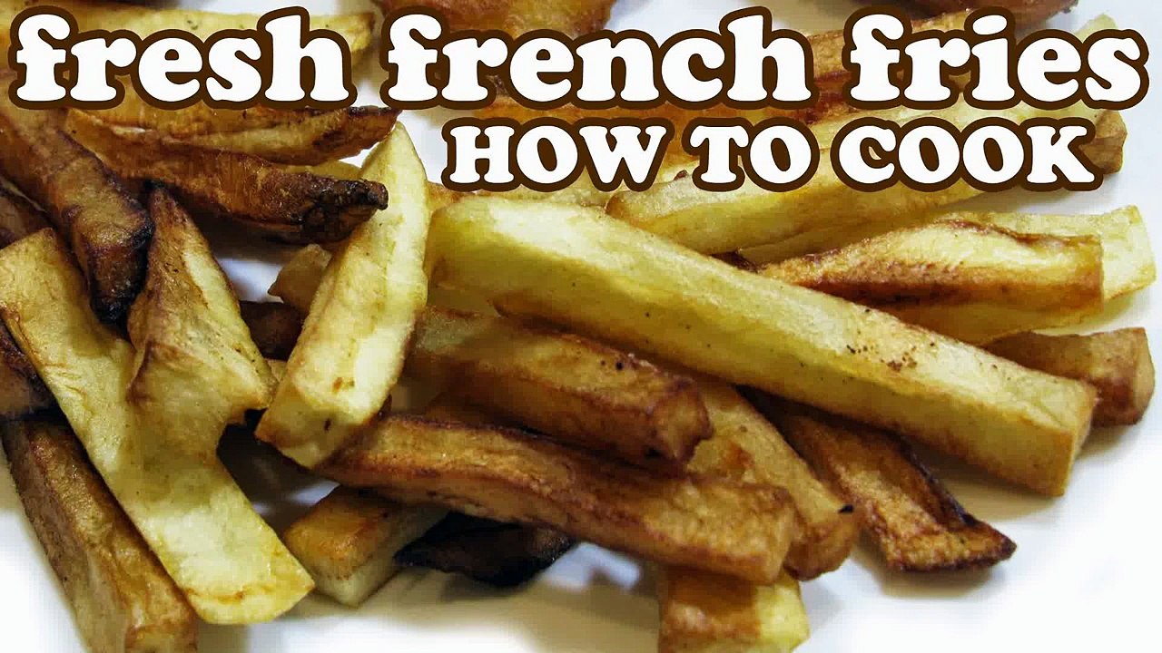 How To Make French Fries Homemade - Electric Oil Deep Fryer Fry Daddy -Fried Potato Spuds Cook Video