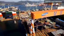 South Korea's biggest company produces ships and military hardware