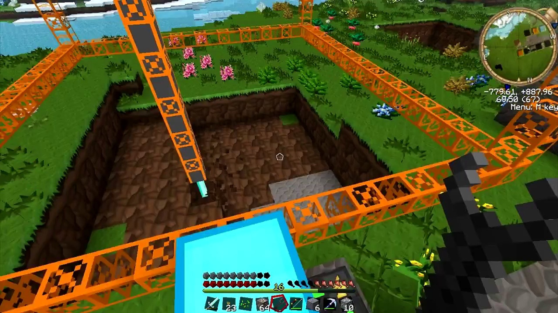 Big Dig Mod Pack Minecraft Setting Up New Quarry Ep 8 Video Dailymotion