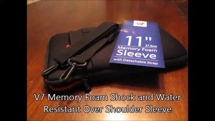 V7 Memory Foam Shock and Water Resistant Over Shoulder Sleeve Review