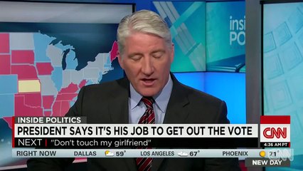 Man to Obama: Don't touch my girlfriend