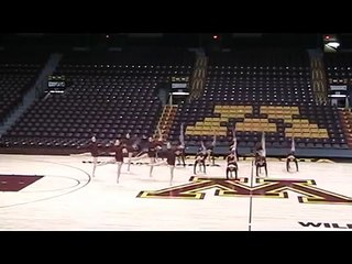 University of Minnesota Dance Team Taping 2011