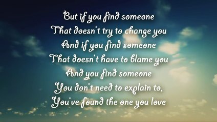Passenger - 'The One You Love' Lyrics (feat. Kate Miller-Heidke)