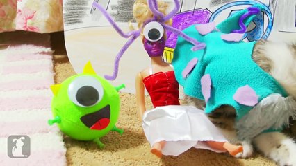 Disney Pixar's Monsters, Inc. (Cute Kitten Version)