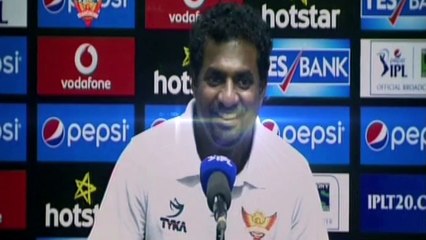IPL 8 SH vs KXIP: Muralitharan talks about thrilling 5-run win