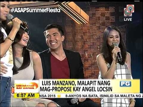 Luis on proposing to Angel: Very soon