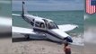Florida plane crash: Piper Cherokee makes emergency landing on Caspersen Beach in Venice