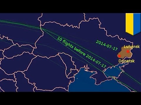 Malaysia Airlines MH17 flew 480km north of normal route
