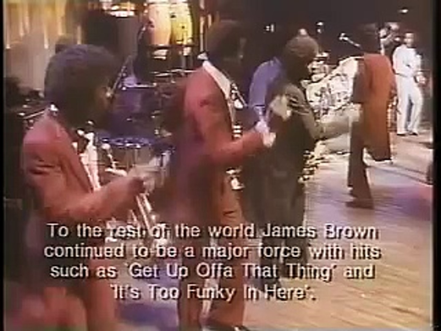James Brown Get Up Offa That Thing Video Dailymotion