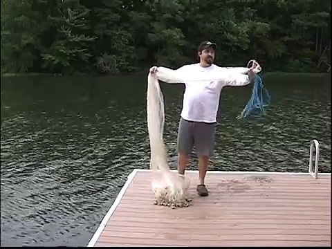 SUPER EASY Cast Net Instructions. How to Throw a Cast Net NO TEETH! CUBAN STYLE. Team Old School