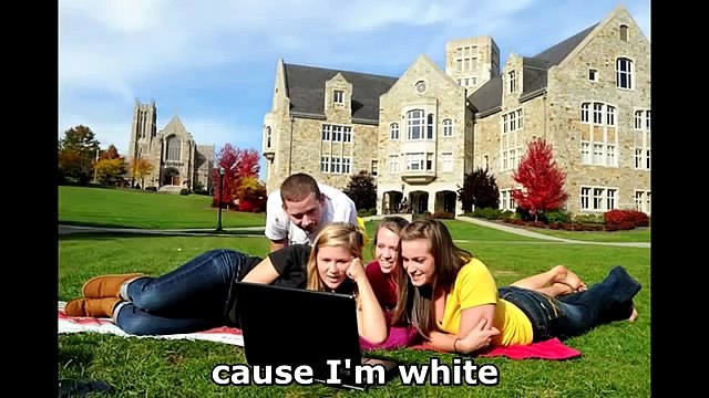 Rucka Rucka Ali - Because I'm White (Afroman Parody)