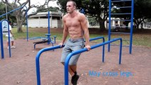 Abs and Core Bar Workout 6  Calisthenics Exercises