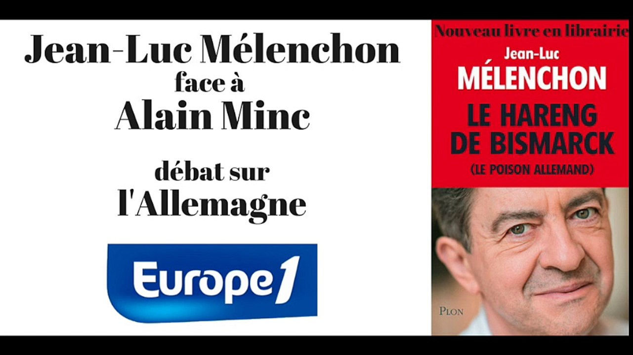 Débat Mélenchon-Minc sur l'Allemagne