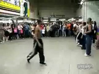 Breakdancer Kicks 3 Year Old