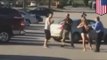 Shoplifters fight Belk store employees in Madison Square Mall parking lot, Alabama