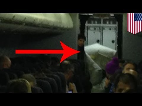 Evacuation slide deploys midflight forcing United Airlines to make emergency landing