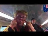 Racist train rant woman: Karen Bailey aka Sue Wilkins slurs Asian passengers on train
