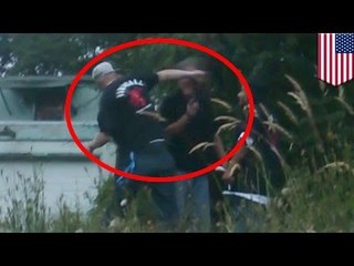 Road rage attack: Driver pummels Oregon man who told him to slow down