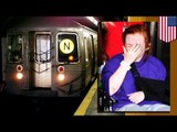 Drunk Irish woman Mary Downey falls onto subway tracks, ran over 3 times, and lives!