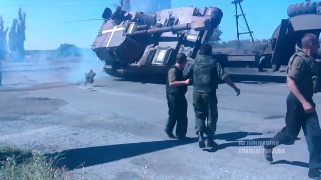 Chargement d'un Tank sur un camion : FAIL