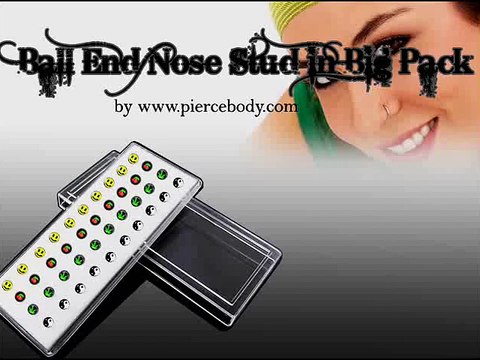 Silver Nose Piercing Big Pack by Piercebody.com