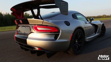 Le look bestial de la nouvelle Dodge Viper ACR