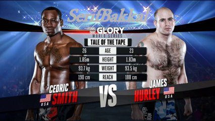 Cedric Smith - James Hurley GLORY 19 Virginia (Bilgehan Demir Anlatımı)