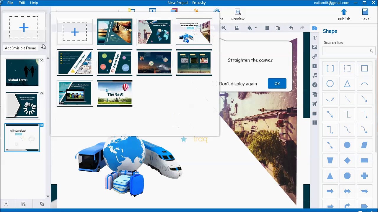 Making Beautiful Digital Presentation with Focusky Presentation Tool