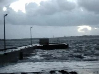 Grand vent sur Carantec