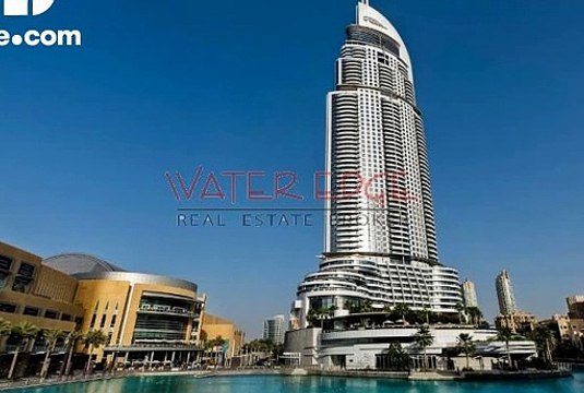 Fully furnished 1 br in Address Downtown with Businessbay view - mlsae.com