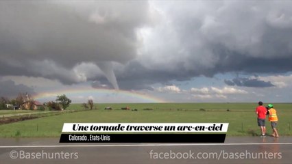 Une tornade arc-en-ciel au Colorado