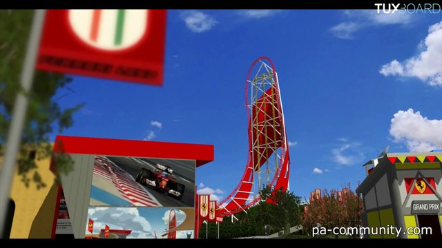 Ferrari Land : Le parc d’attractions