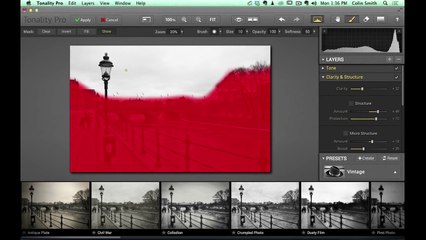 Amazing results with stylizing black and white