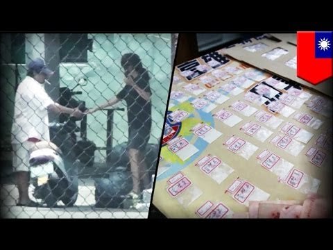 Drug trafficking caught on tape: dealer hiding heroin in her bra busted by police