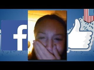 Girl saves dad from fallen tree during storm by posting Facebook video