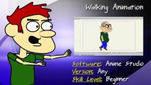 Anime Studio Tutorial: How to Create a Walking Animation