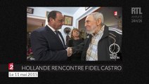 Rencontre historique entre François Hollande et Fidel Castro